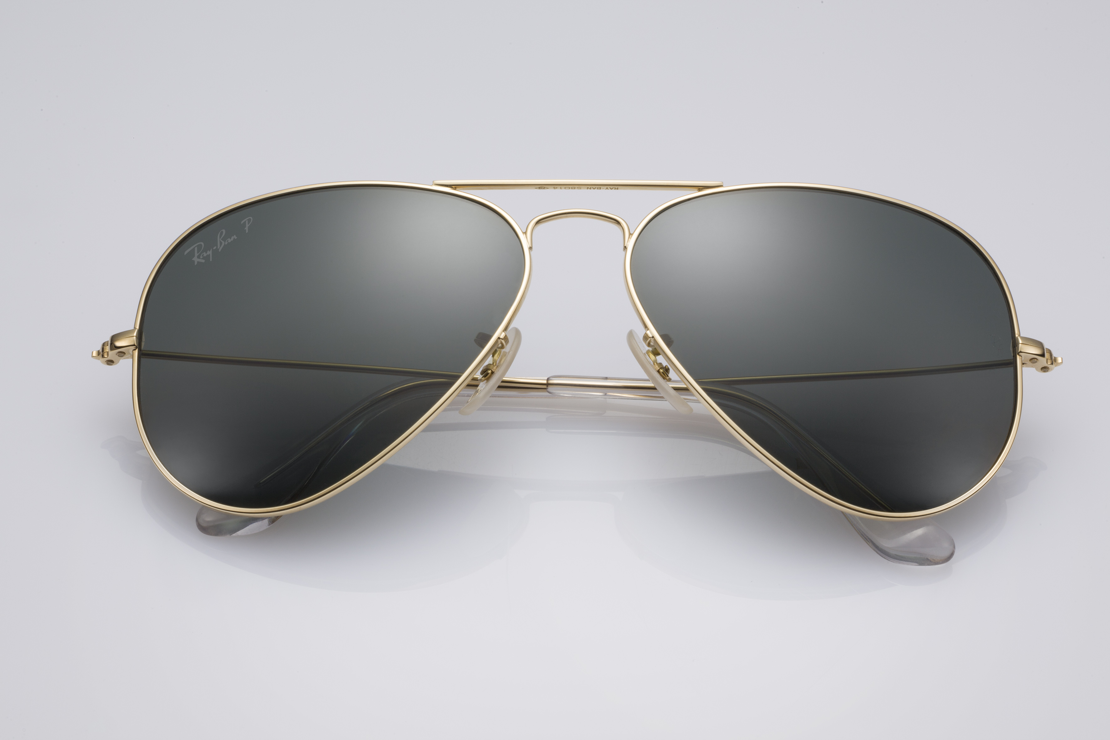 ray ban aviator solid gold