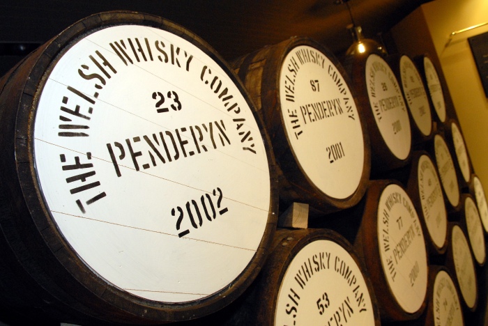 Prince Charles opening the new Penderyn Distillery Visitors centre. 26 June 2008